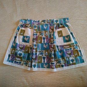 Vintage 50's Handmade Half Apron